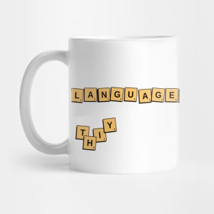 Languager Board Game Tee Mug